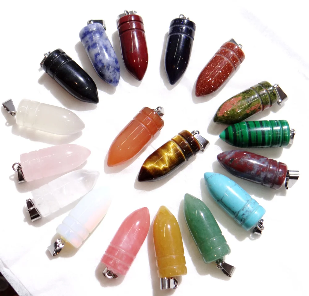 Wholesale 24pcs Natural Gem stone Quartz Crystal Opal Tiger Eye Pendulum pendants Charms fit jewelry making Necklaces earrings
Wholesale 24pcs Natural Gem stone Quartz Crystal Opal Tiger Eye Pendulum pendants Charms fit jewelry making Necklaces earrings
