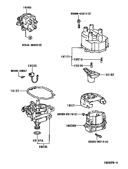 NEW Distributor FOR FITMAZDA PICKUP Pick-up B2200 2.2L L4 F240-18-200 T2T53071A F240-18-200R00 F2G8-18-200R0C 1990-1993
NEW Distributor FOR FITMAZDA PICKUP Pick-up B2200 2.2L L4 F240-18-200 T2T53071A F240-18-200R00 F2G8-18-200R0C 1990-1993