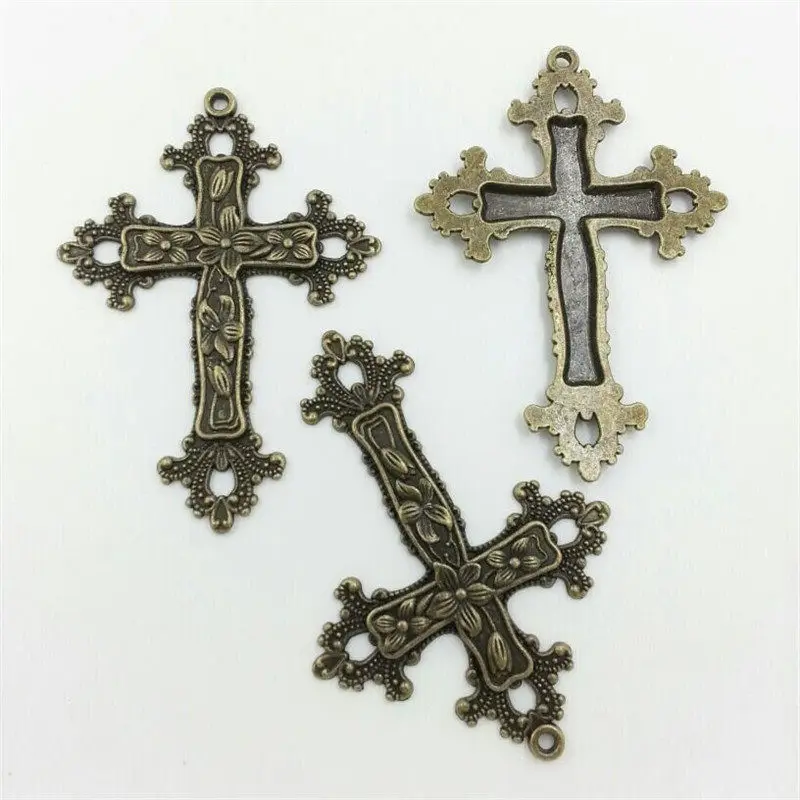 Lead Free Nickel free Classic Bronze and Silver Crosses Charms Pendants Alloy Cross Pendant DIY Charm Jewelry Making 10pcs T706
Lead Free Nickel free Classic Bronze and Silver Crosses Charms Pendants Alloy Cross Pendant DIY Charm Jewelry Making 10pcs T706