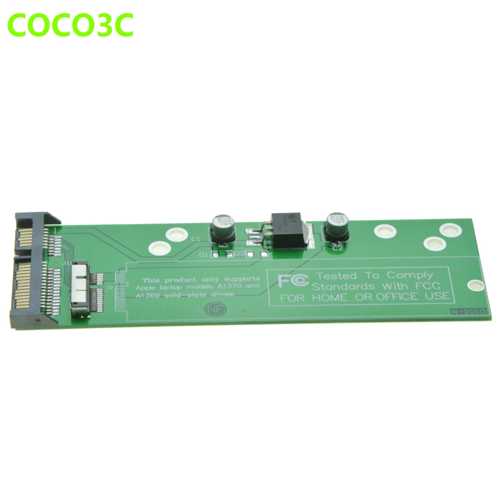 Для Macbook Air 2010 2011 A1369 A1370 SSD до 2,5 "SATA 6GB адаптер 12 + 6pin SSD HDD на 22Pin SATA 3,0 карта
Для Macbook Air 2010 2011 A1369 A1370 SSD до 2,5 "SATA 6GB адаптер 12 + 6pin SSD HDD на 22Pin SATA 3,0 карта
