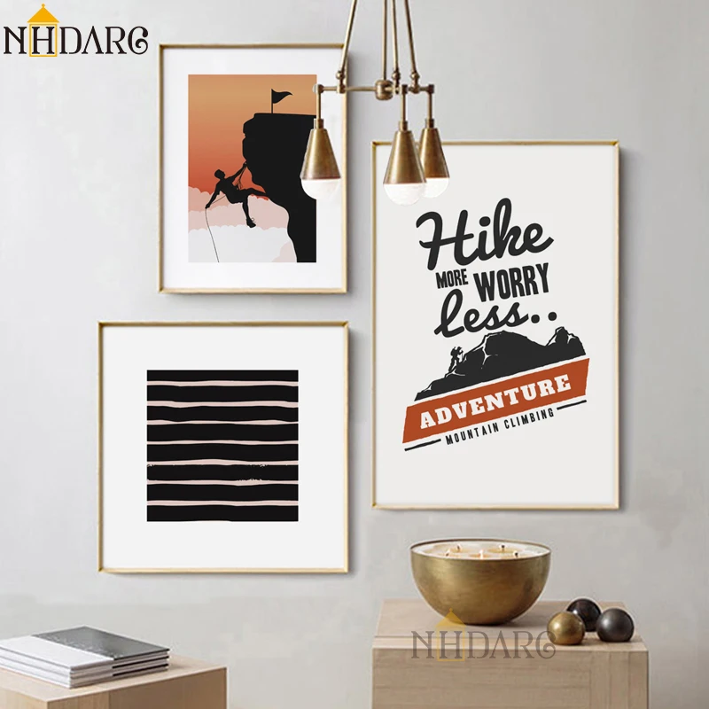 Posters and Prints Canvas Art Painting Vintage Motivational Mountain Climbing Wall Pictures for Living Room A Home Decor
Posters and Prints Canvas Art Painting Vintage Motivational Mountain Climbing Wall Pictures for Living Room A Home Decor