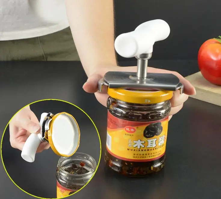Free Size Jar Openers Screw Cap Bottle Opener Wrench Stainless Steel Power-saved Wine Opener Can Bottle Tin Cap Open SN1422
Free Size Jar Openers Screw Cap Bottle Opener Wrench Stainless Steel Power-saved Wine Opener Can Bottle Tin Cap Open SN1422