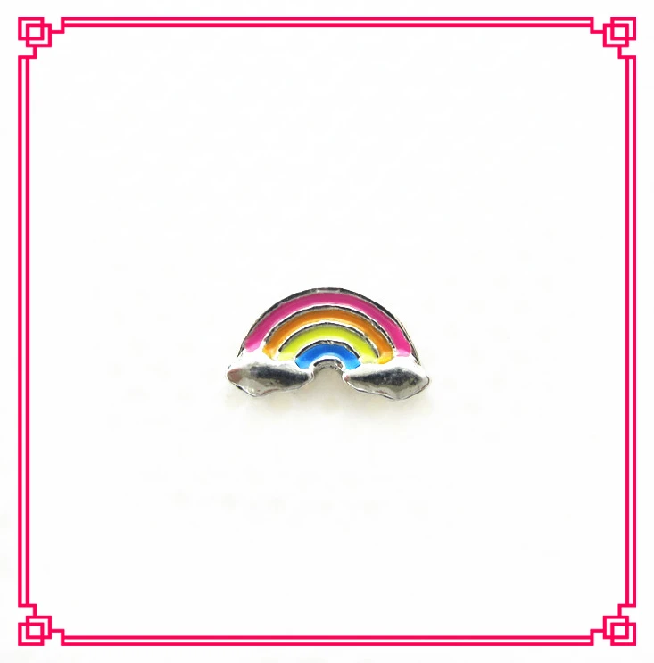 Hot selling rainbow floating charms living glass memory pendant floating locket for diy jewelry
Hot selling rainbow floating charms living glass memory pendant floating locket for diy jewelry