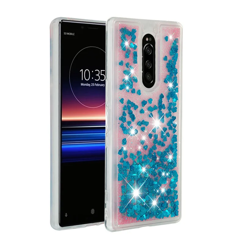 Luxury Glitter Liquid Sand Quicksand Bling Mobile Phone Case Soft Silicone Cover Skin Shell Coque Funda for SONY Xperia 1 XZ4
Luxury Glitter Liquid Sand Quicksand Bling Mobile Phone Case Soft Silicone Cover Skin Shell Coque Funda for SONY Xperia 1 XZ4