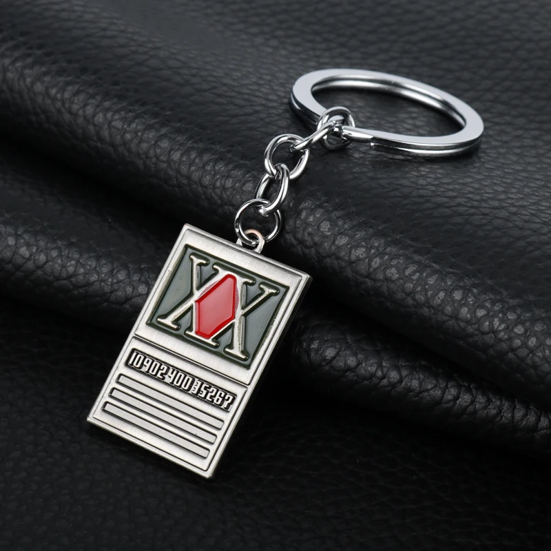 New Anime Hunter x Hunter Keychain Metal Dog Tag Key Chain Ring Holder Men Gift Jewelry Choker Chaveiro Pendant Porte Clef Kolye
New Anime Hunter x Hunter Keychain Metal Dog Tag Key Chain Ring Holder Men Gift Jewelry Choker Chaveiro Pendant Porte Clef Kolye
