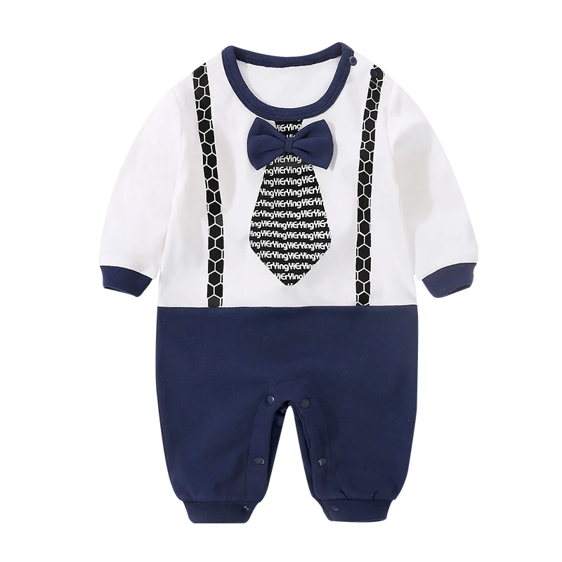 YiErYing Newborn Birthday Gift Clothing Fashion 100% Cotton Gentleman Style Baby Boy Rompers Leisure Long sleeve Infant Jumpsuit
YiErYing Newborn Birthday Gift Clothing Fashion 100% Cotton Gentleman Style Baby Boy Rompers Leisure Long sleeve Infant Jumpsuit