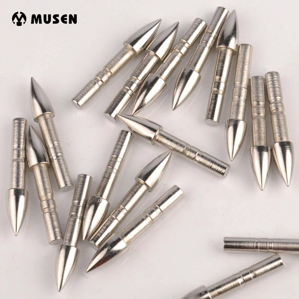 New 20/40/100pcs Arrow Heads Target Point OD 4mm Stainless Steel Arrowhead Carbon Arrows Tips for Shooting Hunting Arrows
New 20/40/100pcs Arrow Heads Target Point OD 4mm Stainless Steel Arrowhead Carbon Arrows Tips for Shooting Hunting Arrows