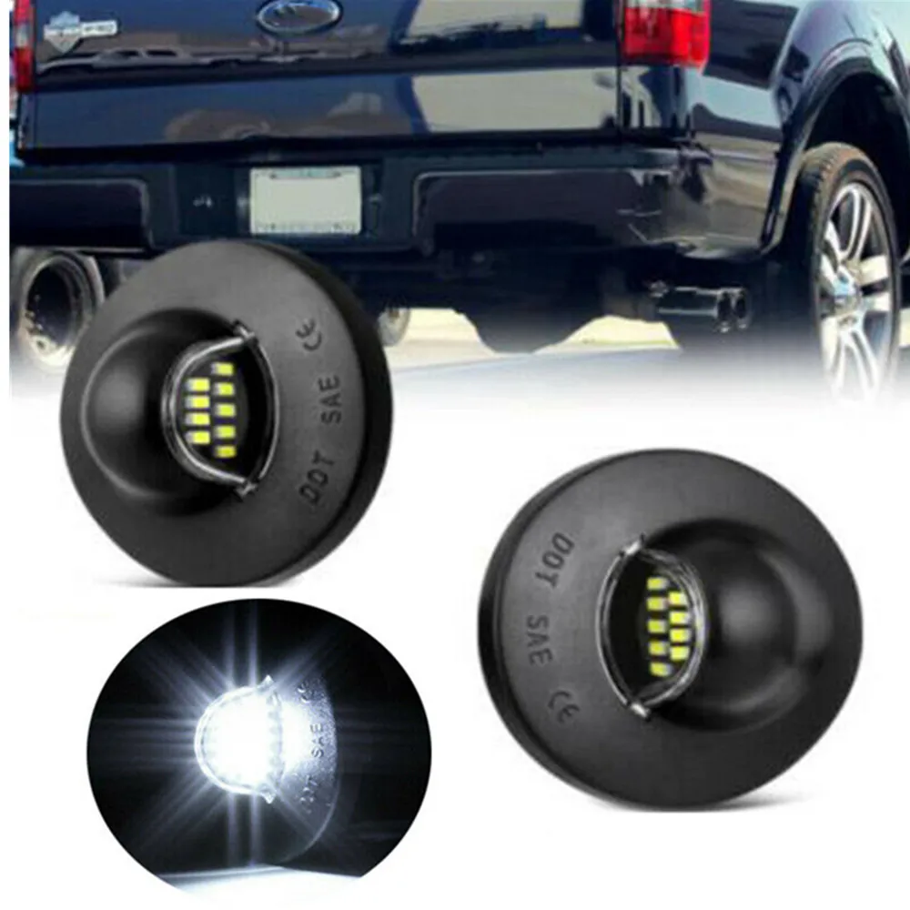 2PCS License Plate Light White LED Car Number Plate Lamp Assemly For Ford F-150 F-250 F-350 F-450 F-550 Superduty Heritage
2PCS License Plate Light White LED Car Number Plate Lamp Assemly For Ford F-150 F-250 F-350 F-450 F-550 Superduty Heritage
