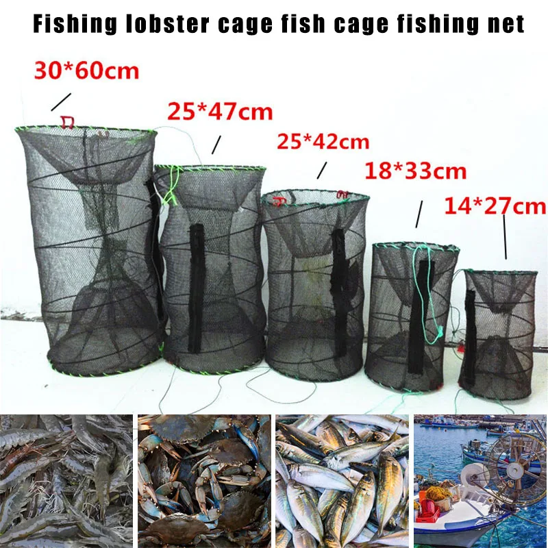 Crayfish Crab Trap Net Shrimp Lobster Cage Collapsible Portable Fishing Accessories YS-BUY
Crayfish Crab Trap Net Shrimp Lobster Cage Collapsible Portable Fishing Accessories YS-BUY