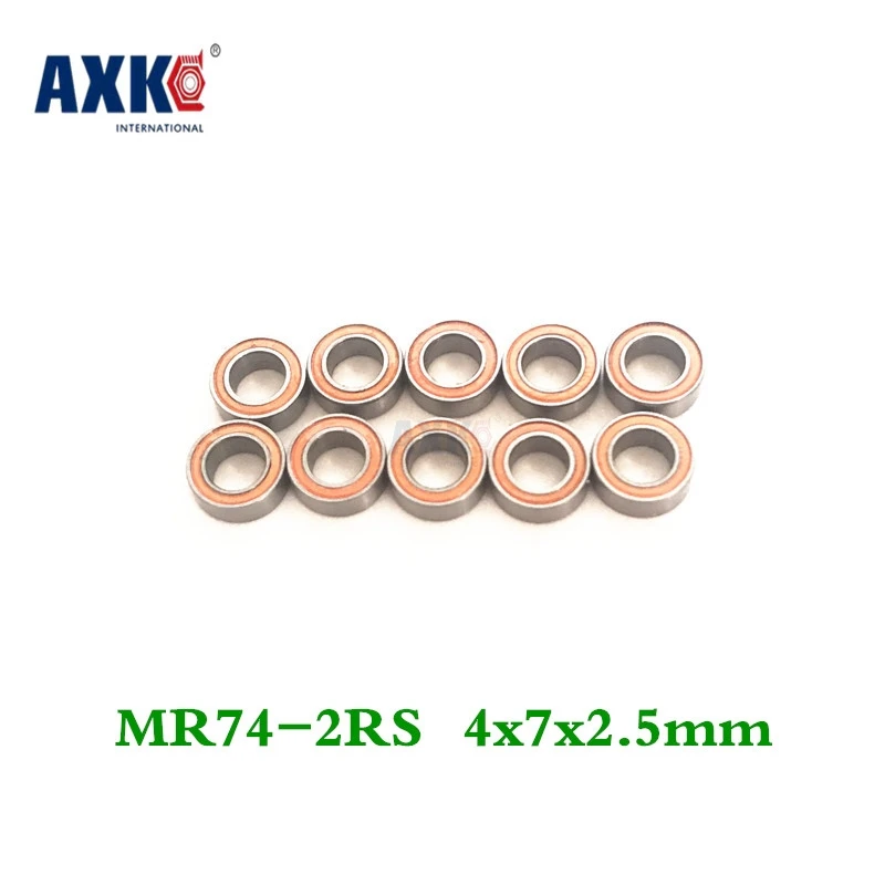 Axk Free Shipping 50 Piece/lot Miniature Bearing Mr74-2rs,mr74zzs 4x7x2.5mm Shigh Precision
Axk Free Shipping 50 Piece/lot Miniature Bearing Mr74-2rs,mr74zzs 4x7x2.5mm Shigh Precision