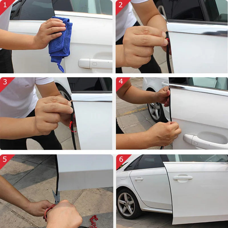 Car Door Protection Strips Rubber Edge Doors Moldings Side Protector Sticker Scratches Vehicle Car-styling
Car Door Protection Strips Rubber Edge Doors Moldings Side Protector Sticker Scratches Vehicle Car-styling
