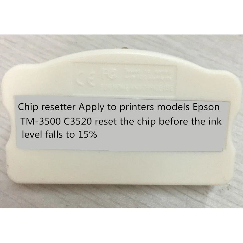 Einkshop SJIC22P TM-3500 C3520 Cartridge Chip Resetter TM3500 C3520 for epson CSJIC22P printer
Einkshop SJIC22P TM-3500 C3520 Cartridge Chip Resetter TM3500 C3520 for epson CSJIC22P printer