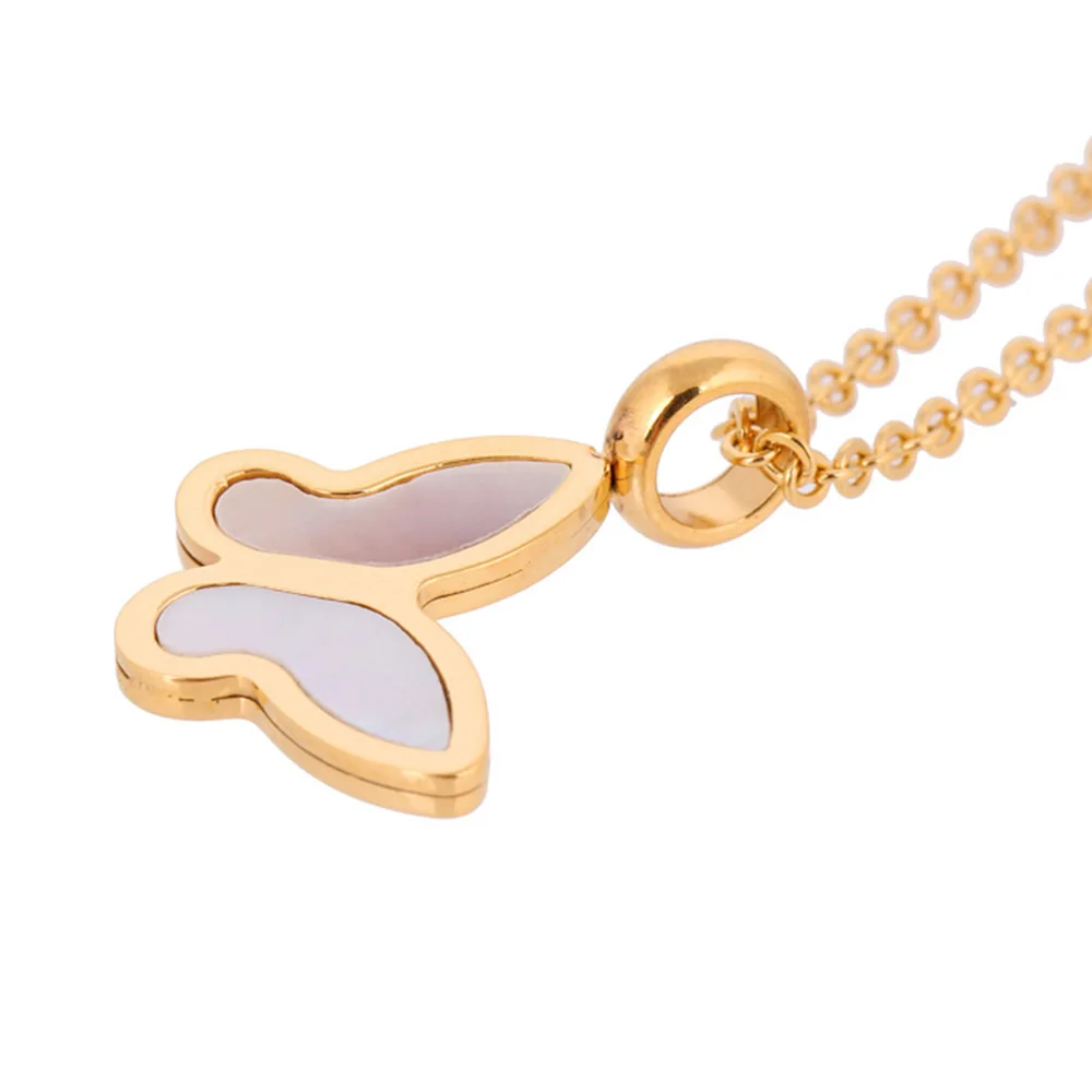 316L Stainless Steel Butterfly Jewelry Set Wedding Accessories Gold Color Earrings Shell Jewelry Set Women Necklace Set
316L Stainless Steel Butterfly Jewelry Set Wedding Accessories Gold Color Earrings Shell Jewelry Set Women Necklace Set