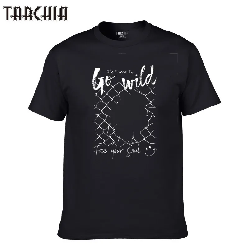TARCHIA 2022 футболки с коротким рукавом Модная хлопковая футболка Go Wild со слоганом повседневные топы футболка Летняя Стильная мужская новая мужская футболка для мальчиков
TARCHIA 2022 футболки с коротким рукавом Модная хлопковая футболка Go Wild со слоганом повседневные топы футболка Летняя Стильная мужская новая мужская футболка для мальчиков