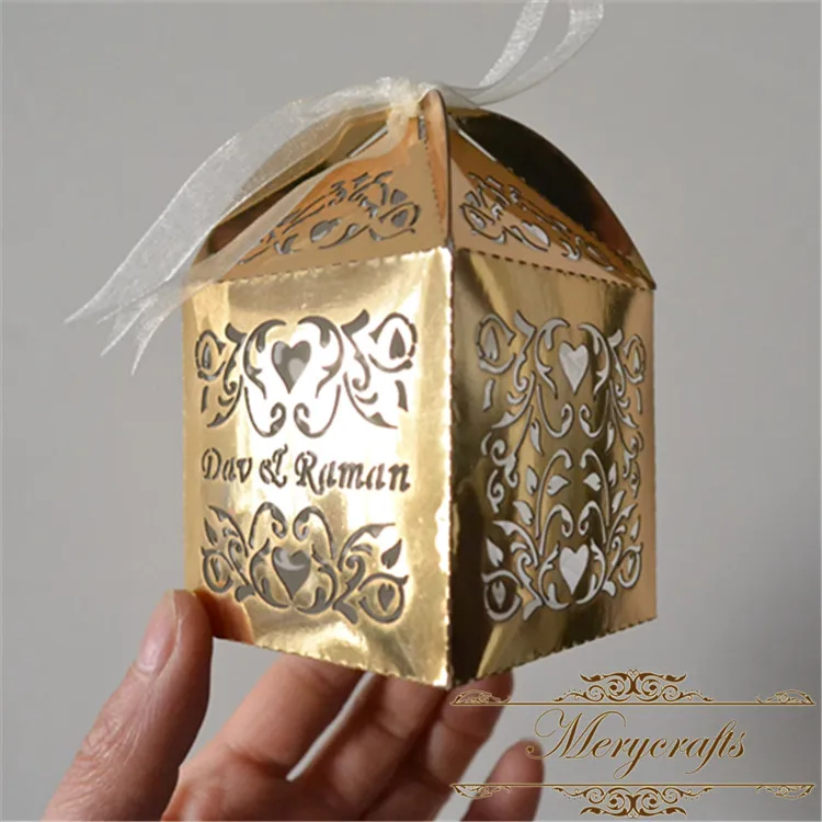 Chinese red laser cut love vines unique custom wedding favor boxes from Mery brand crafts
Chinese red laser cut love vines unique custom wedding favor boxes from Mery brand crafts