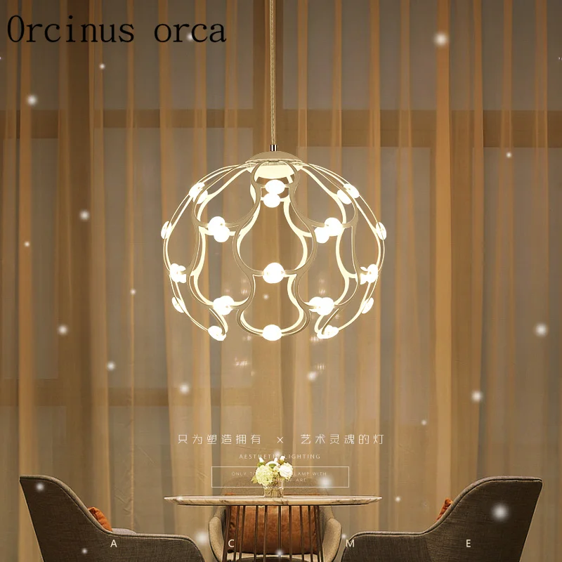 Nordic cozy restaurant chandelier modern minimalist dining room creative art living room study kitchen counter lamp Postage free
Nordic cozy restaurant chandelier modern minimalist dining room creative art living room study kitchen counter lamp Postage free