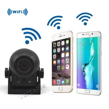 WiFi Wireless Magnetic Rechargeable Battery APP Rear View Reversing Backup Camera for iPhone Android iSO Smartphone