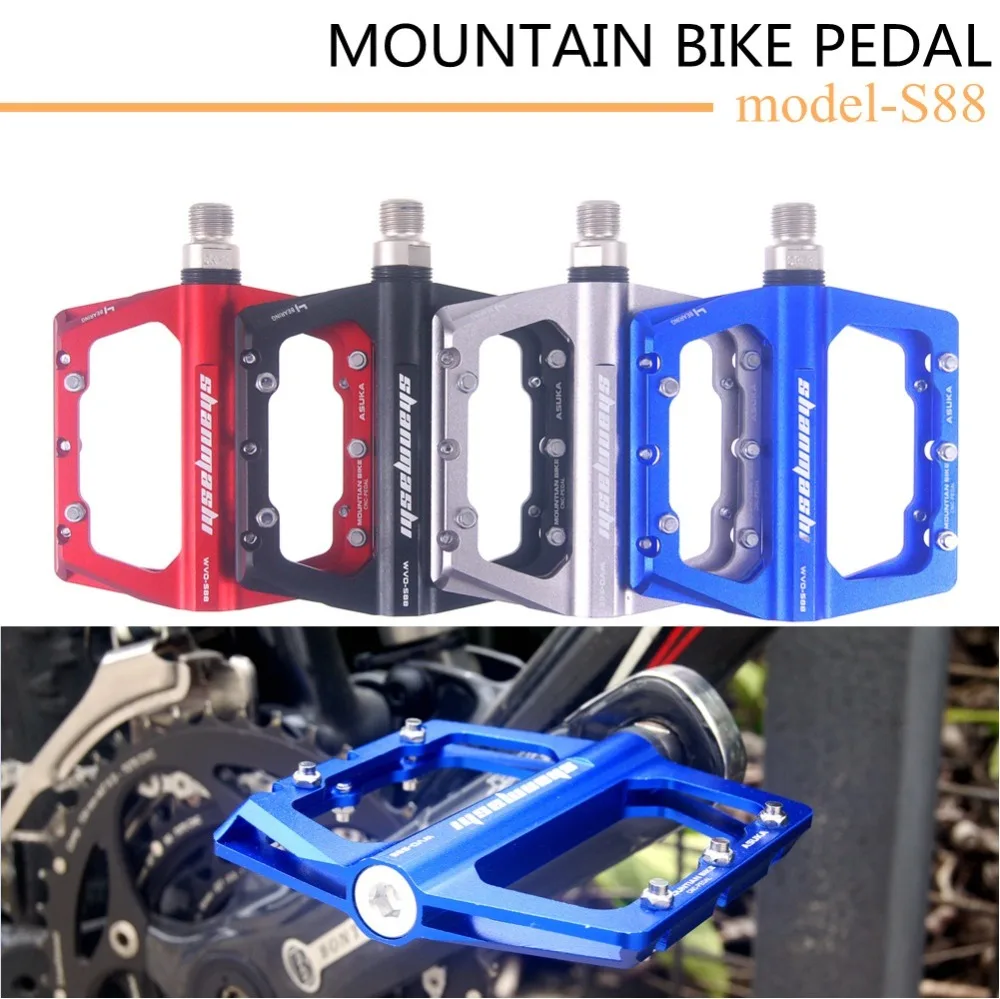 4 Bearing Bike Ultralight Pedals Road Bicycle MTB Folding City Bike non-slip Pedal 100*98*11.5mm 345g Bike accessories Parts
4 Bearing Bike Ultralight Pedals Road Bicycle MTB Folding City Bike non-slip Pedal 100*98*11.5mm 345g Bike accessories Parts