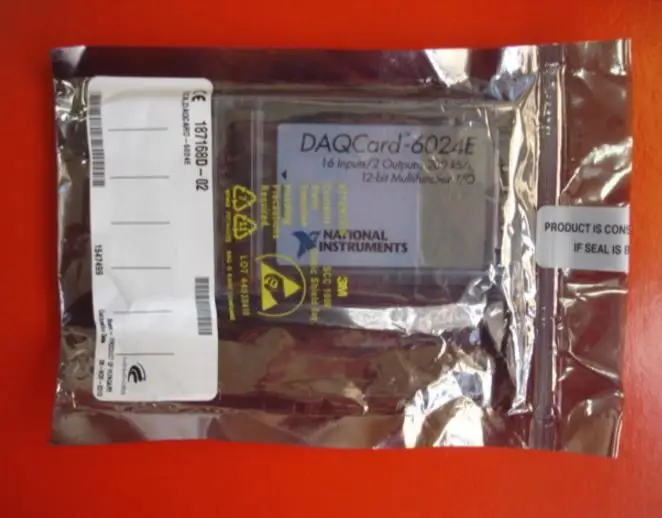 100% новая в коробке American NI DAQ многофункциональная карта сбора данных NI DAQCard-6024E
100% новая в коробке American NI DAQ многофункциональная карта сбора данных NI DAQCard-6024E