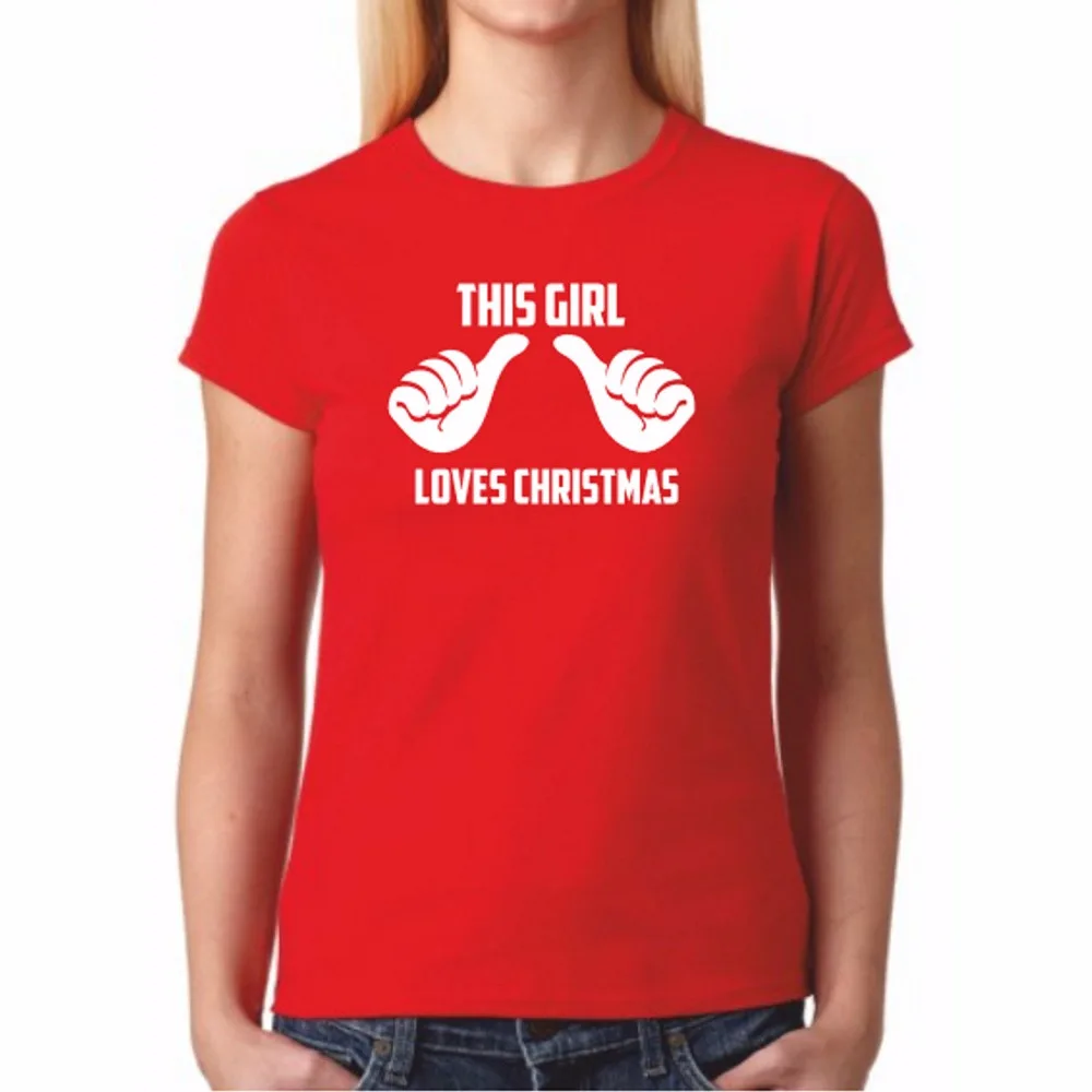 THIS GIRL LOVES CHRISTMAS TShirt - Ladies Ideal XM T-shirt Tops Tee 100% cotton New 2018 T-Shirt More Size and Colors-A905
THIS GIRL LOVES CHRISTMAS TShirt - Ladies Ideal XM T-shirt Tops Tee 100% cotton New 2018 T-Shirt More Size and Colors-A905