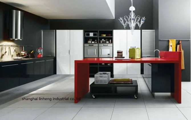 Лаковый кухонный шкаф (LH LA002)|lacquer kitchen cabinet|kitchen cabinetlacquer cabinet |