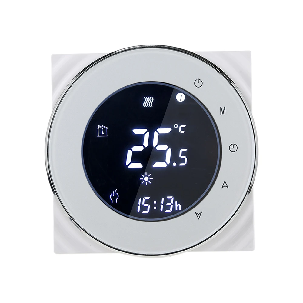 Thermostat Water Heating Floor No Wifi Negative LCD Touchscreen Programing Thermostat Home Temperature Controller NTC Sensor
Thermostat Water Heating Floor No Wifi Negative LCD Touchscreen Programing Thermostat Home Temperature Controller NTC Sensor