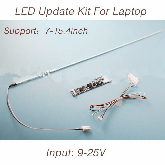2pcs x LCD Laptop Dimable LED Backlight Lamps Adjustable Light Update Kit Strip+Board 9-25V Input
2pcs x LCD Laptop Dimable LED Backlight Lamps Adjustable Light Update Kit Strip+Board 9-25V Input