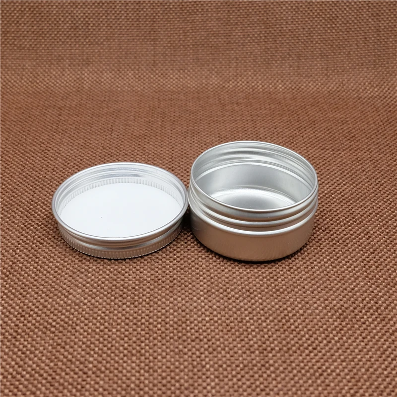 50g Aluminum Jar Refillable Cosmetic Lip Balm Bottle Empty Batom Eye Cream Wax Tin Screw Cap Containers 50pcs
50g Aluminum Jar Refillable Cosmetic Lip Balm Bottle Empty Batom Eye Cream Wax Tin Screw Cap Containers 50pcs
