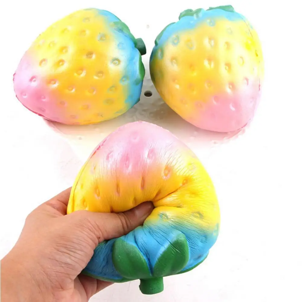 Cute Soft Squishy Rainbow Strawberry Squishy Slow Rising 10CM Cute Scented Colorful Bread Cake Kids Fun Toys Gifts Phone Straps
Cute Soft Squishy Rainbow Strawberry Squishy Slow Rising 10CM Cute Scented Colorful Bread Cake Kids Fun Toys Gifts Phone Straps