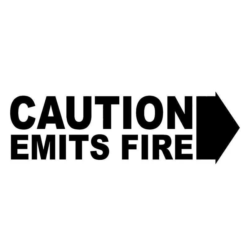 Забавные наклейки JDM 18*5,8 см с надписью «CAUTION EMITS FIRE», крутые виниловые наклейки для автомобилей и мотоциклов, аксессуары, черные/Серебристые ...
Забавные наклейки JDM 18*5,8 см с надписью «CAUTION EMITS FIRE», крутые виниловые наклейки для автомобилей и мотоциклов, аксессуары, черные/Серебристые ...