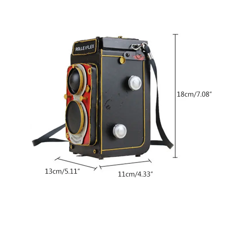 Retro Vantage Table Craft Multifunction Camera Model Craft Metal Antique Imitation Camera Ornaments Craft Bar Home Decor
Retro Vantage Table Craft Multifunction Camera Model Craft Metal Antique Imitation Camera Ornaments Craft Bar Home Decor