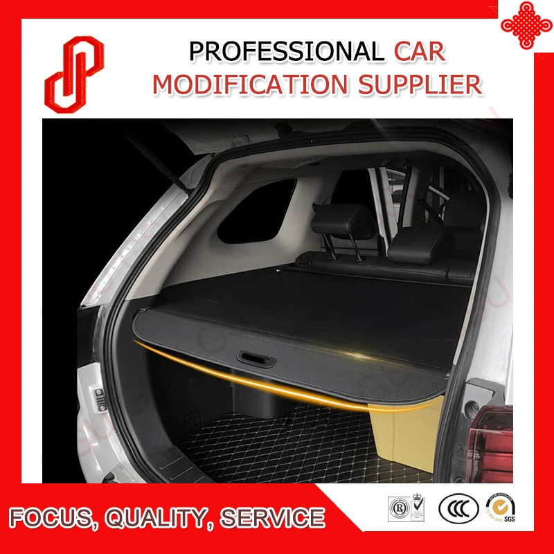 Black color Rear Trunk Security Shield retractable Cargo cover Tonneau cover for MG GS
Black color Rear Trunk Security Shield retractable Cargo cover Tonneau cover for MG GS