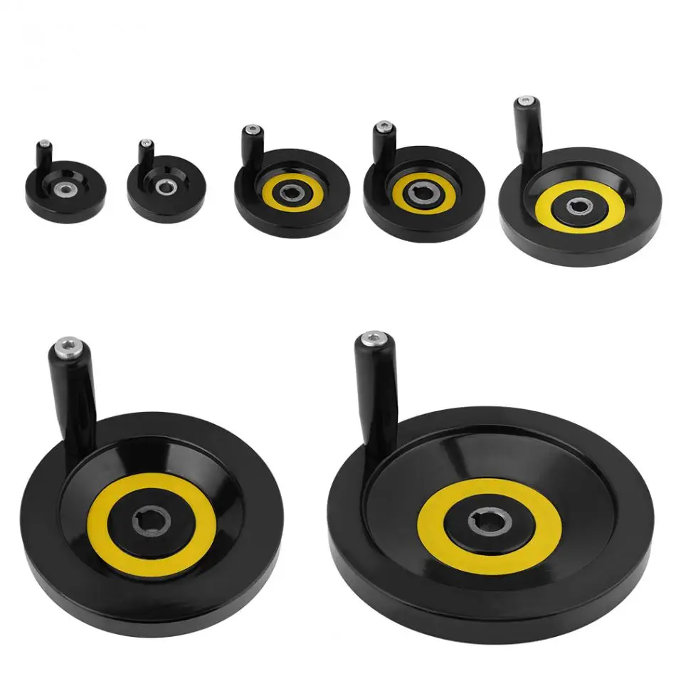 1 pcs Revolving Handle Hand Wheel Lathe Milling Machine Rear Ripple Hand Wheel With Revolving Handle 63mm 80mm 125mm 160mm 200mm
1 pcs Revolving Handle Hand Wheel Lathe Milling Machine Rear Ripple Hand Wheel With Revolving Handle 63mm 80mm 125mm 160mm 200mm