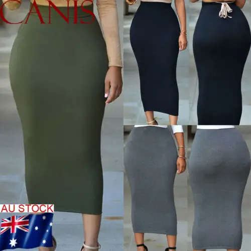Summer skirts Sexy Chic Pencil Skirts Women Skirt Skinny Long Pencil Package Hip High Waist midi sexy Office Lady skirts 
Summer skirts Sexy Chic Pencil Skirts Women Skirt Skinny Long Pencil Package Hip High Waist midi sexy Office Lady skirts