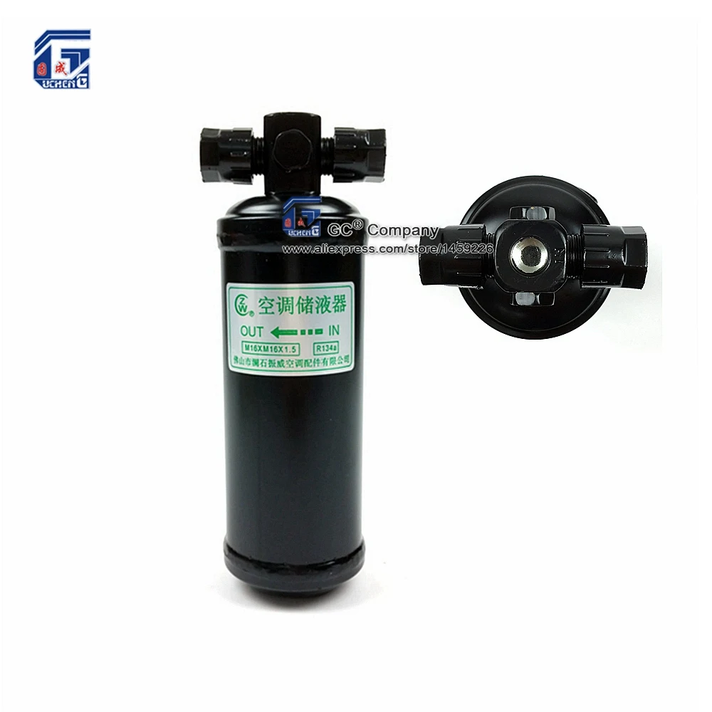 Ресивер аккумулятора R134a 515-4HR, осушитель #6, резьба M16 x 1,5 для автомобильной системы кондиционирования воздуха, хладагент 3/8
Ресивер аккумулятора R134a 515-4HR, осушитель #6, резьба M16 x 1,5 для автомобильной системы кондиционирования воздуха, хладагент 3/8