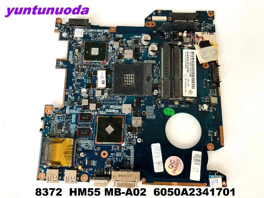 Original for ACER 8372 laptop motherboard 8372 HM55 MB-A02 6050A2341701 tested good free shipping
Original for ACER 8372 laptop motherboard 8372 HM55 MB-A02 6050A2341701 tested good free shipping