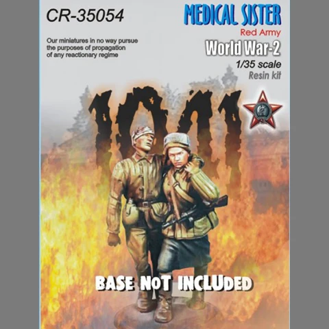 1/35 medical sister Two people Military scene combination resin kit soldiers GK Military theme of WWII Uncoated No colour
1/35 medical sister Two people Military scene combination resin kit soldiers GK Military theme of WWII Uncoated No colour