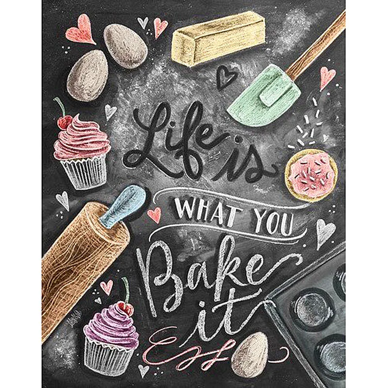 Full Square Drill 5D DIY Diamond Painting "Kitchen cake" 3D Embroidery set Cross Stitch Mosaic Decor gift
Full Square Drill 5D DIY Diamond Painting "Kitchen cake" 3D Embroidery set Cross Stitch Mosaic Decor gift