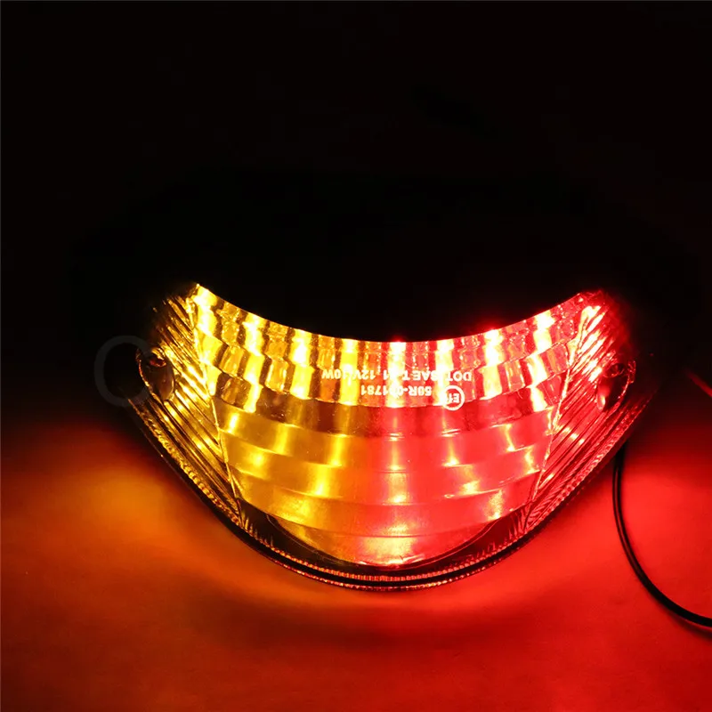 For Honda CB600 CB599 HORNET 03-06 CB600F CB900 HORNET 2002-2007 Clear Rear Tail Light Brake Turn Signals Integrated LED Light
For Honda CB600 CB599 HORNET 03-06 CB600F CB900 HORNET 2002-2007 Clear Rear Tail Light Brake Turn Signals Integrated LED Light