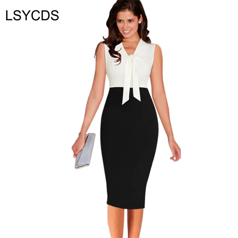 2022 Womens Summer Dress Women Sheath Bodycon Bow Sleeveless Knee-length Casual Work Office Wear Pencil Vestidos Femme Ete Robe
2022 Womens Summer Dress Women Sheath Bodycon Bow Sleeveless Knee-length Casual Work Office Wear Pencil Vestidos Femme Ete Robe