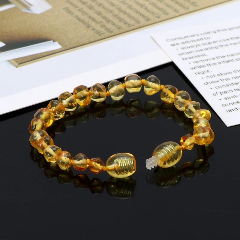 1PC 14cm Infant Genuine Baltic Teething Bracelet Raw and Anklet Baby Beads for Teethers High Quality
1PC 14cm Infant Genuine Baltic Teething Bracelet Raw and Anklet Baby Beads for Teethers High Quality