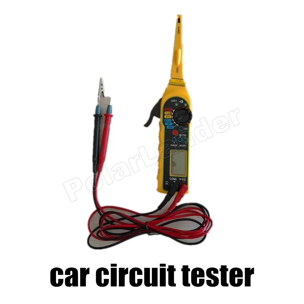 Multi-function Electronic Detector diagnostic tool Circuit tester with Led Bulb vehicle Car automotive multimeter Tester
Multi-function Electronic Detector diagnostic tool Circuit tester with Led Bulb vehicle Car automotive multimeter Tester