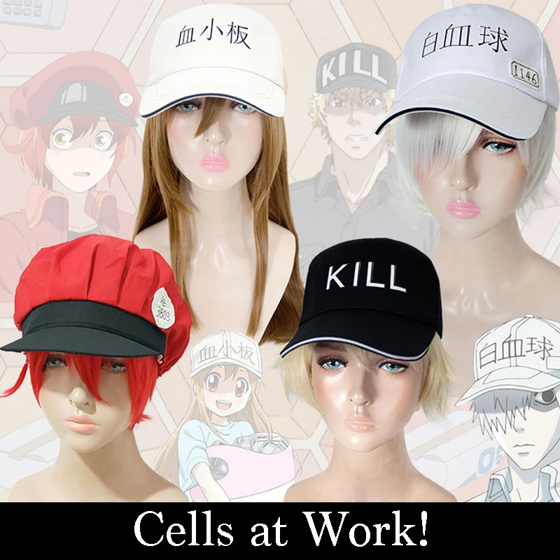 Comic Anime Cells at Work! Cosplay Wig Pletelet Red Blood Cell White Blood Cell Cosplay Wigs Synthetic wig Cosplay Accessories
Comic Anime Cells at Work! Cosplay Wig Pletelet Red Blood Cell White Blood Cell Cosplay Wigs Synthetic wig Cosplay Accessories