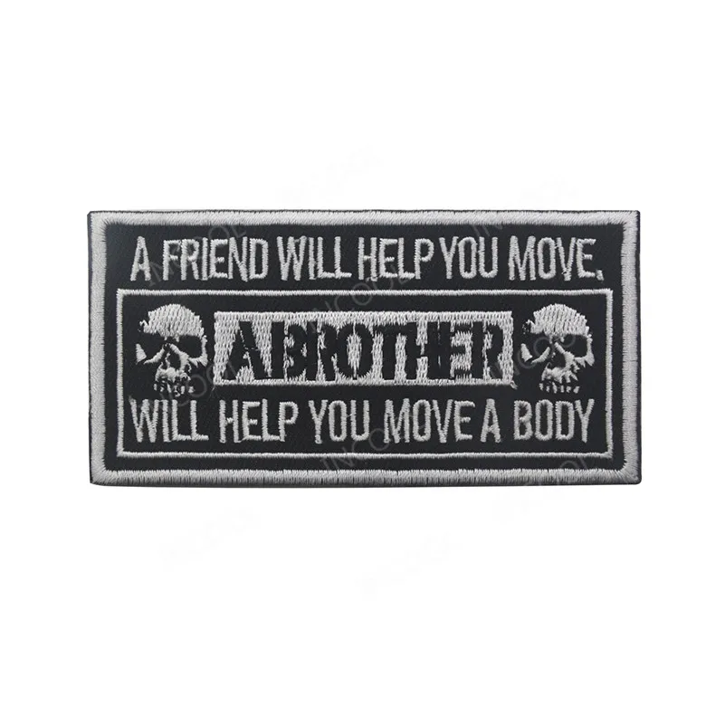 Embroidery Patch A Friend Will Help You Move Army Military Patches Tactical Emblem Applique Embroidered Badges Drop Ship
Embroidery Patch A Friend Will Help You Move Army Military Patches Tactical Emblem Applique Embroidered Badges Drop Ship