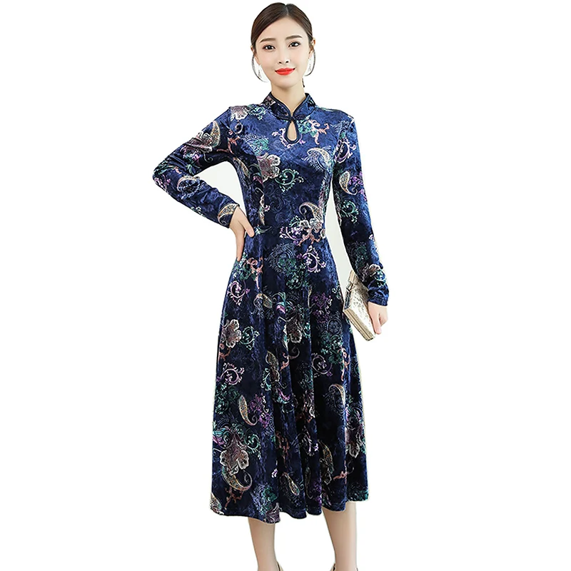 Women Spring Dress 2019 Vintage Casual long Sleeve Long Dress Boho Floral Print Loose Dress Autumn Elegant Dresses Vestido
Women Spring Dress 2019 Vintage Casual long Sleeve Long Dress Boho Floral Print Loose Dress Autumn Elegant Dresses Vestido