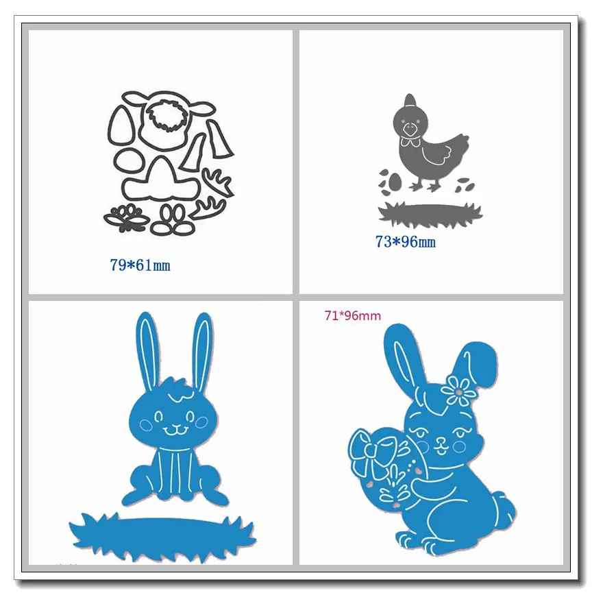 Lovely Animals Rabbits Shape Cutting Dies Scrapbooking DIY Crafts Decor Embossing Stencil Hot Sell 2020
Lovely Animals Rabbits Shape Cutting Dies Scrapbooking DIY Crafts Decor Embossing Stencil Hot Sell 2020