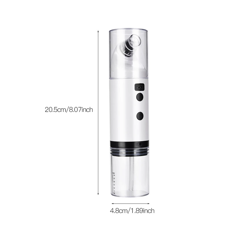 Electric Small Bubble Facial Cleaner Vacuum Suction Facial Pore Cleaning Acne Extractor Dead Skin Blackhead Exfoliating Device
Electric Small Bubble Facial Cleaner Vacuum Suction Facial Pore Cleaning Acne Extractor Dead Skin Blackhead Exfoliating Device