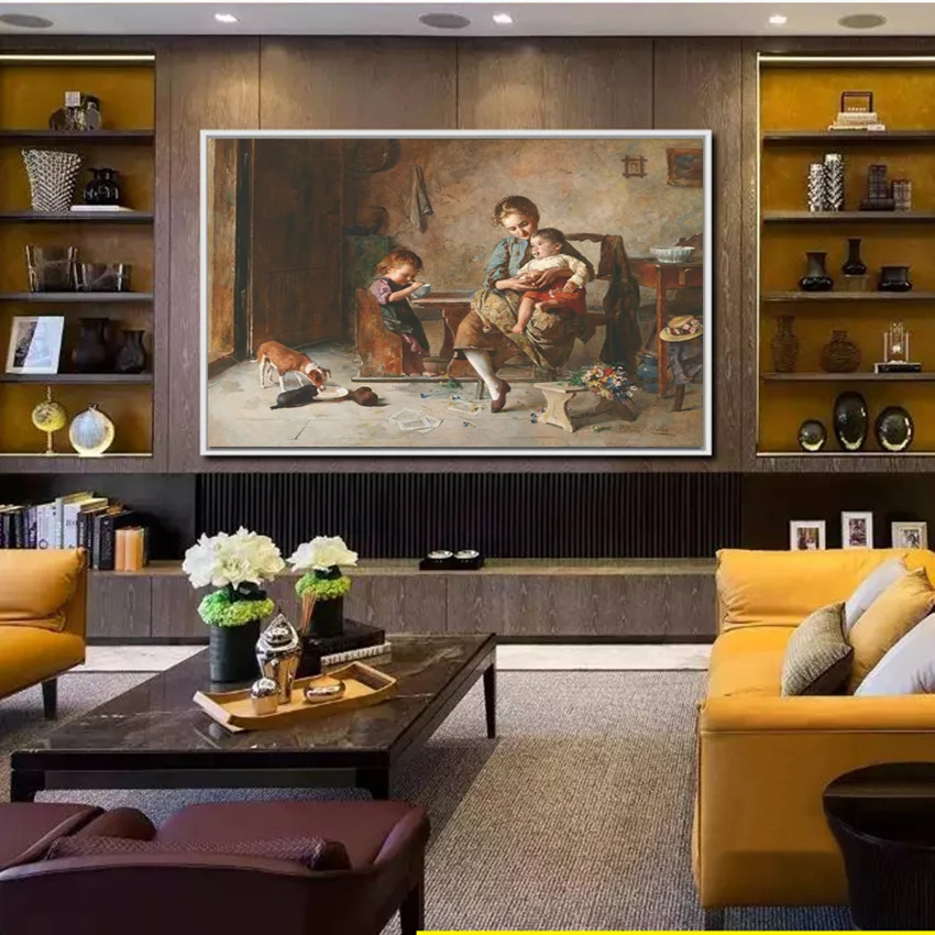 Retro Figures Oil Painting Canvas HD Print Classical Portrait Wall Art Picture for Living Room Home Decor
Retro Figures Oil Painting Canvas HD Print Classical Portrait Wall Art Picture for Living Room Home Decor
