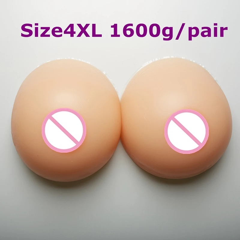 1600g/pair Artificial Breast Silicone False Breasts Boobs Breast Forms Silicone Prosthesis For Crossdresser
1600g/pair Artificial Breast Silicone False Breasts Boobs Breast Forms Silicone Prosthesis For Crossdresser