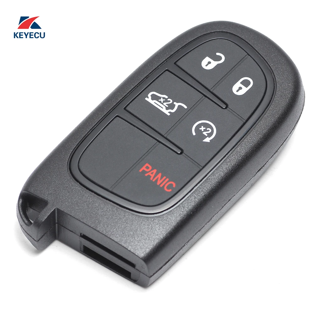 KEYECU Replacement Smart Remote Car Key Shell Case Fob 5 Button for Jeep Cherokee 2014-2017 / Grand Cherokee 2015-2016
KEYECU Replacement Smart Remote Car Key Shell Case Fob 5 Button for Jeep Cherokee 2014-2017 / Grand Cherokee 2015-2016